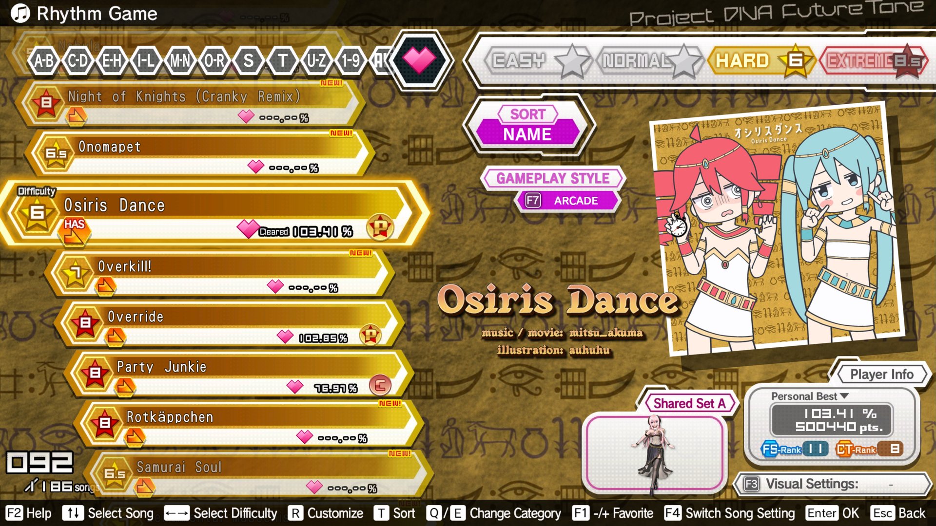 Preview of Osiris Dance