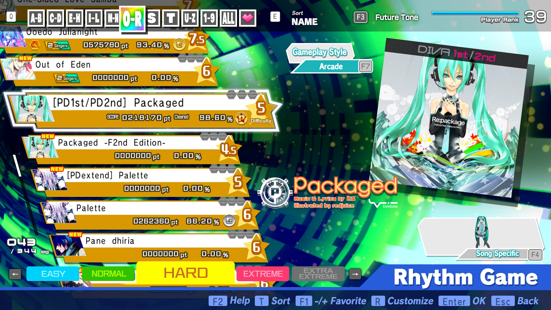 Preview of Retro Charts