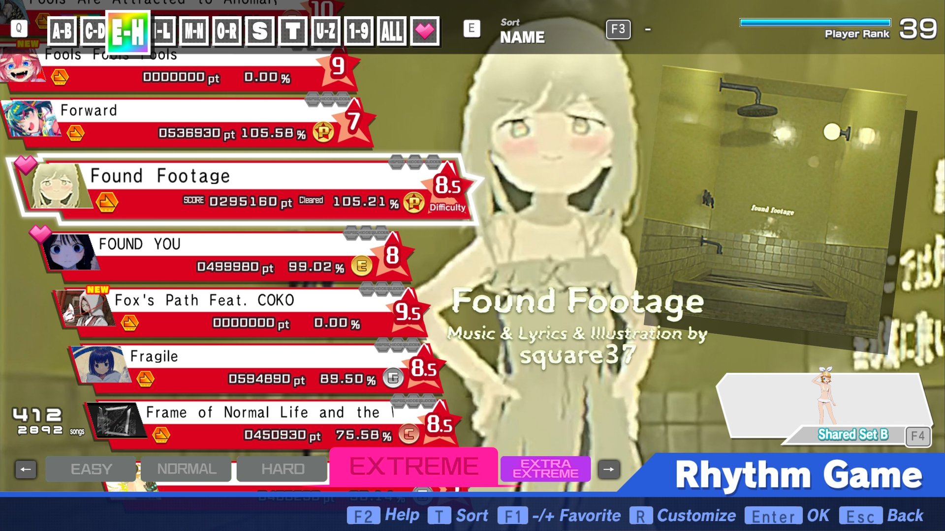 Preview of grimhush song pack