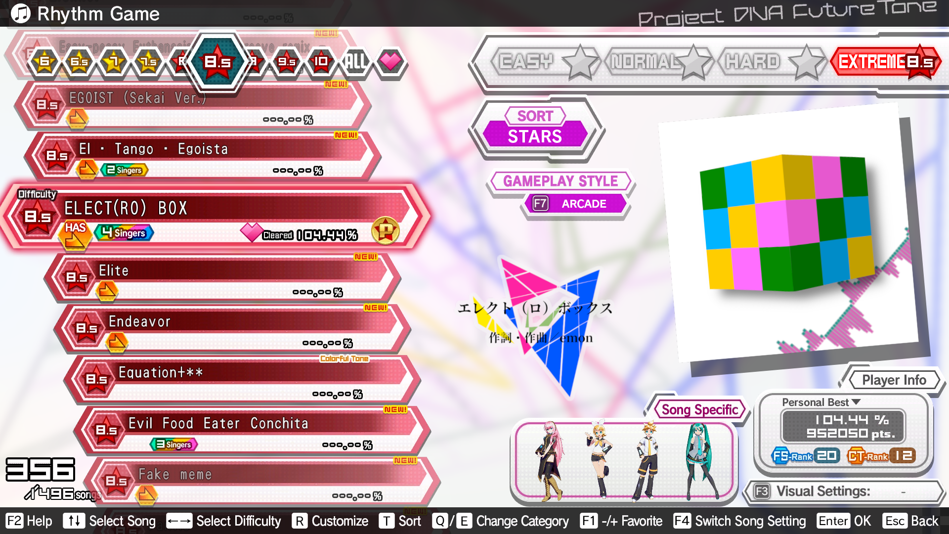 Preview of D-GEN Song Pack V3