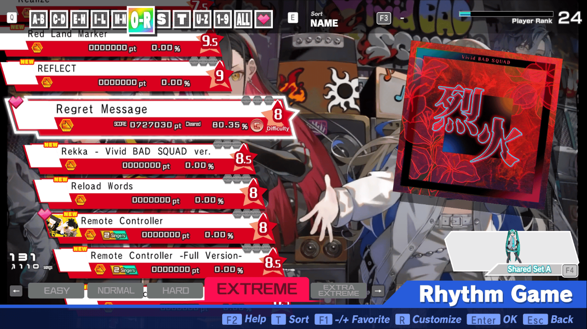 Preview of Regret Message
