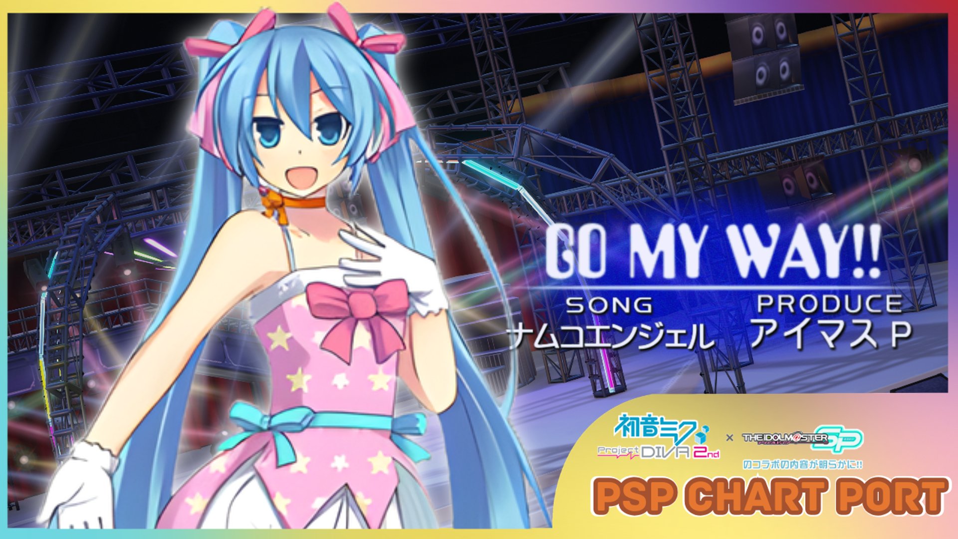 Preview of GO MY WAY!! PSP Chart Port