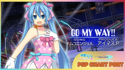 Preview of GO MY WAY!! PSP Chart Port
