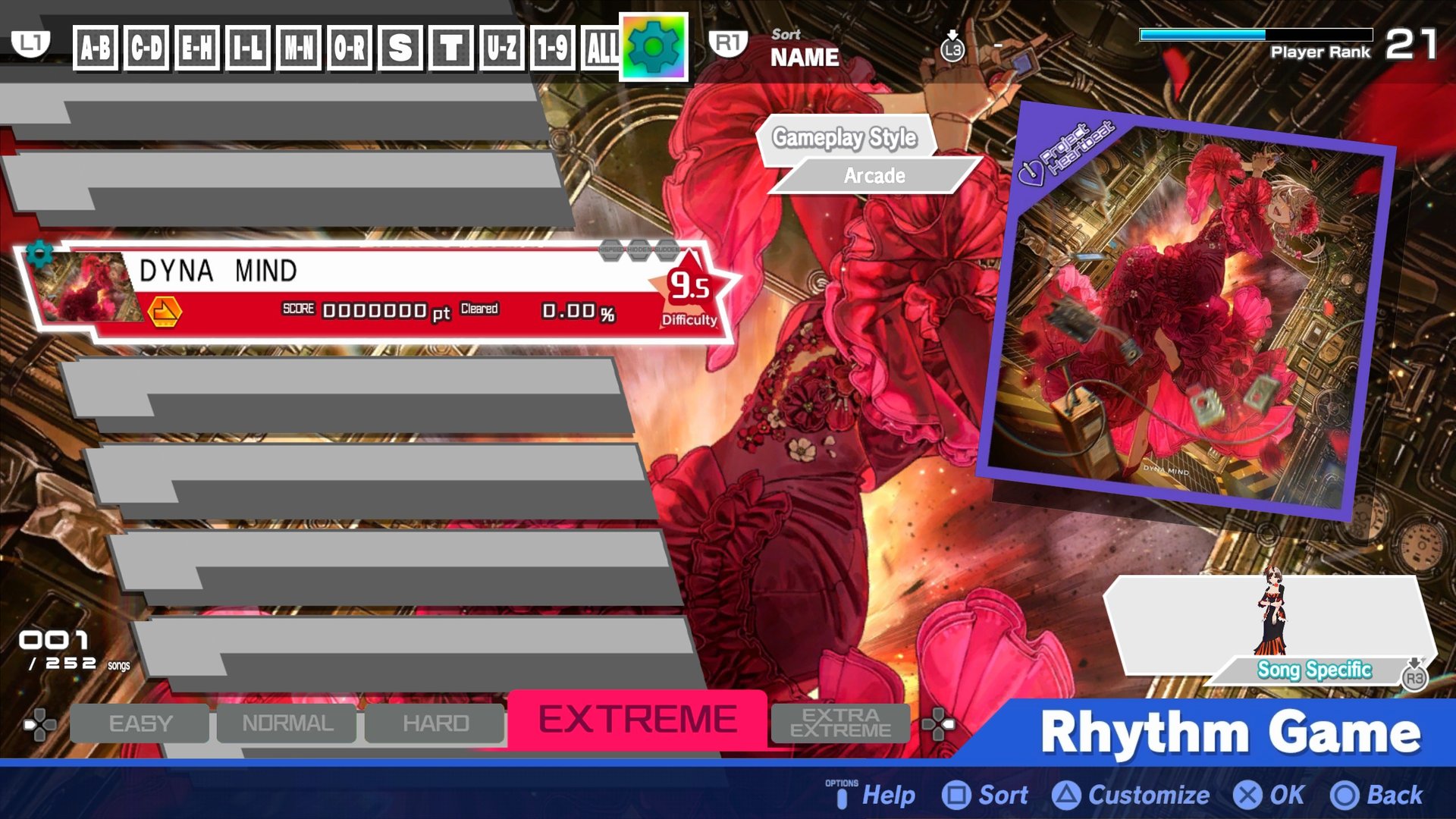 Preview of DYNA MIND (Project Heartbeat Arcade Chart Port)