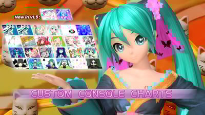 Preview of Custom Console Charts for Arcade Songs 
