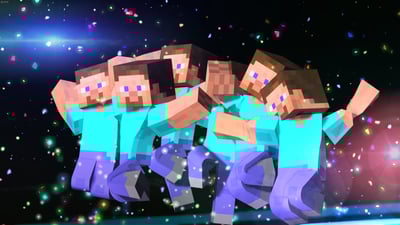 Preview of Minecraft Steve