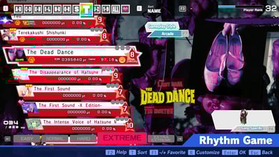 Preview of Lady Gaga - The Dead Dance Extreme Chart