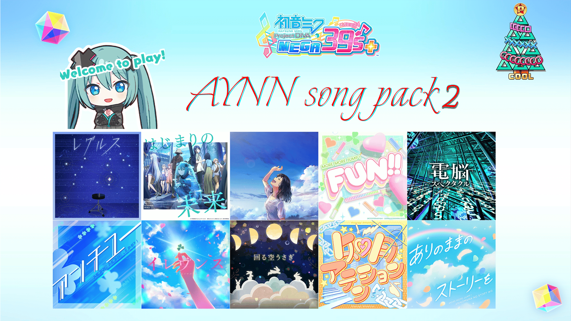 Preview of AYNN song pack2