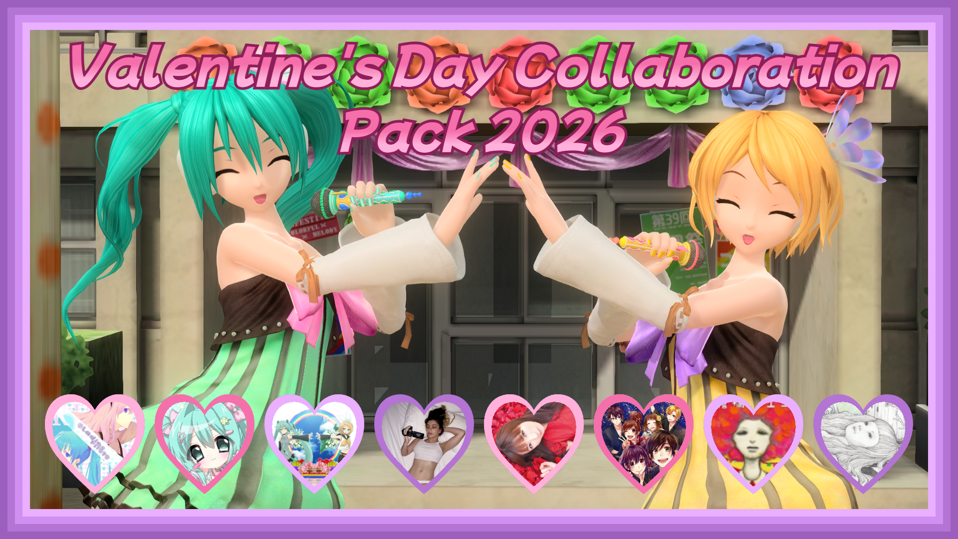 Preview of Valentine's Day Collaboration Song Pack 2026