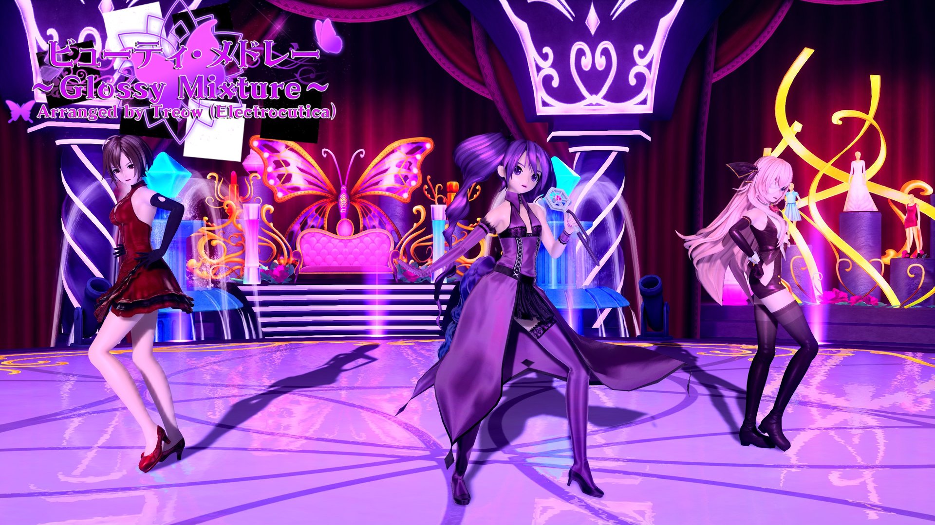 Preview of Project DIVA X Song Pack