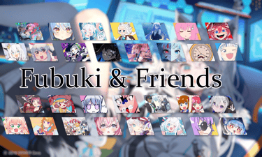 Preview of Fubuki & Friends - Hololive Chart Pack