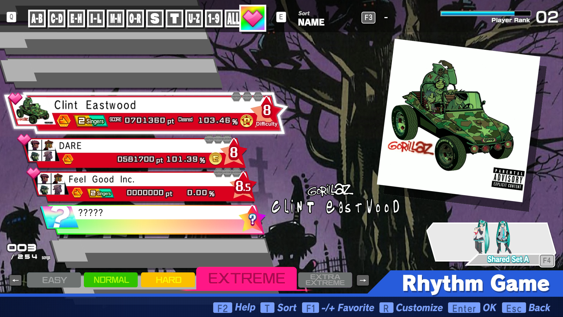 Preview of Gorillaz Song Pack