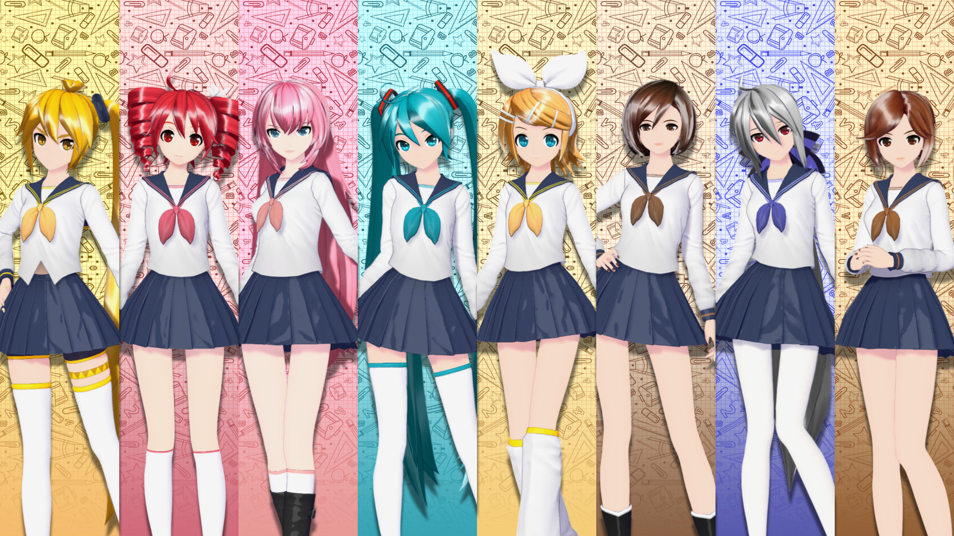 Preview of White School Uniform's