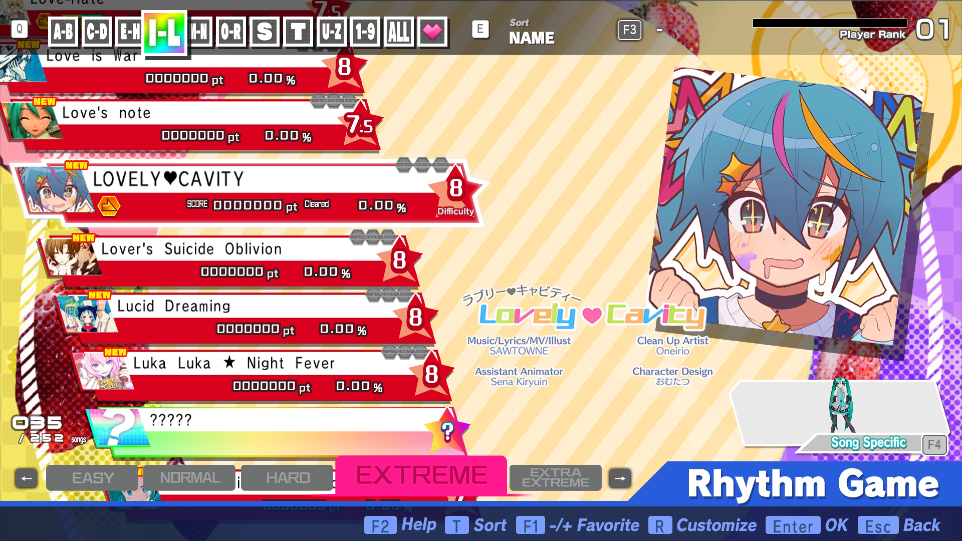 Preview of LOVELY♥CAVITY