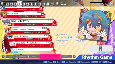 Preview of LOVELY♥CAVITY