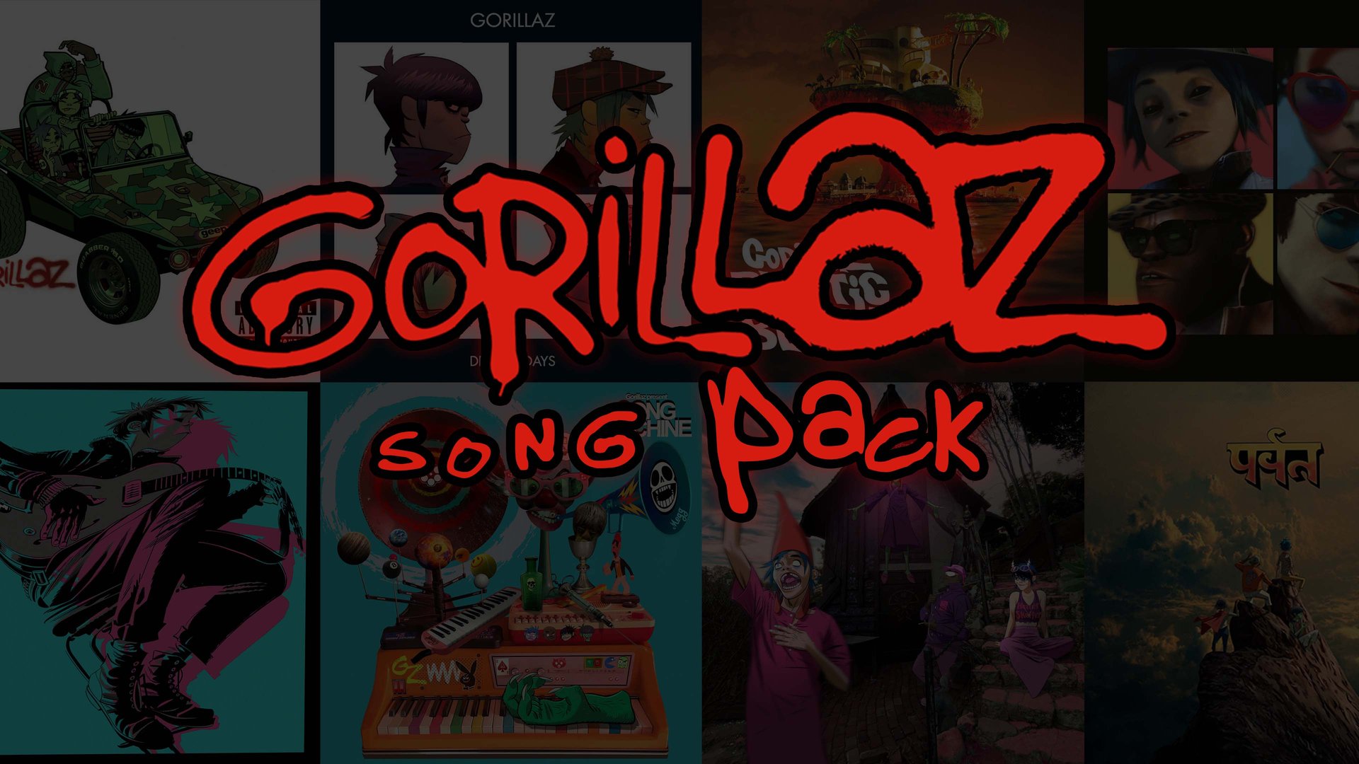 Preview of Gorillaz Song Pack