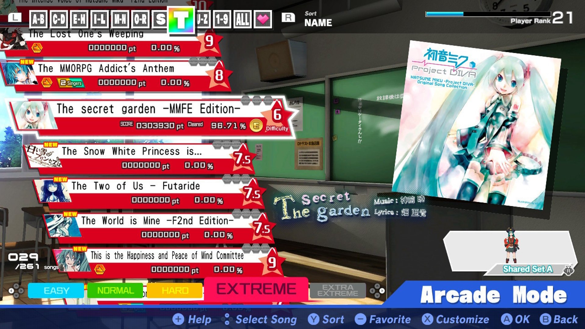 Preview of MMFE Edition Song Pack
