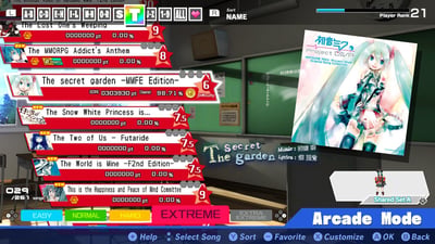 Preview of MMFE Edition Song Pack