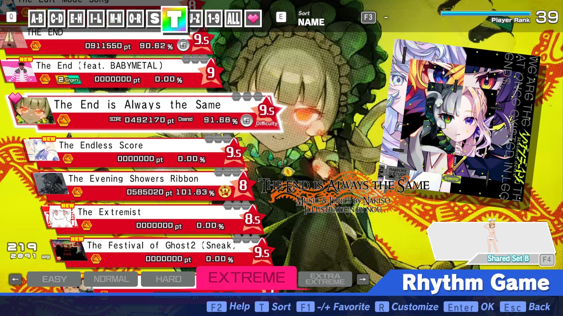 Preview of grimhush song pack