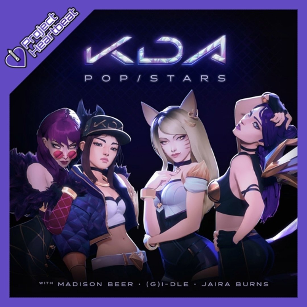 Preview of K/DA - POP/STARS (Project Heartbeat Arcade Chart Port)