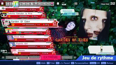 Preview of Garden Of Eden Extreme Chart