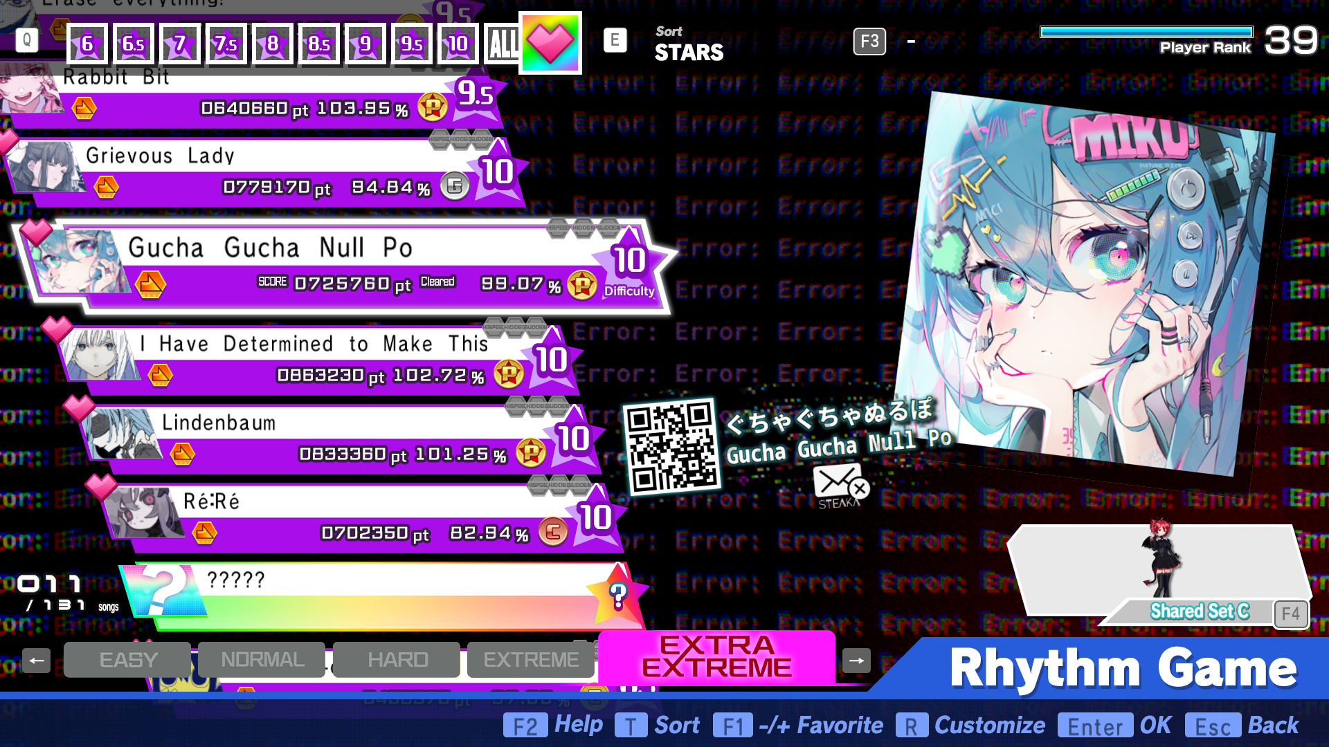 Preview of Yoru Song Pack