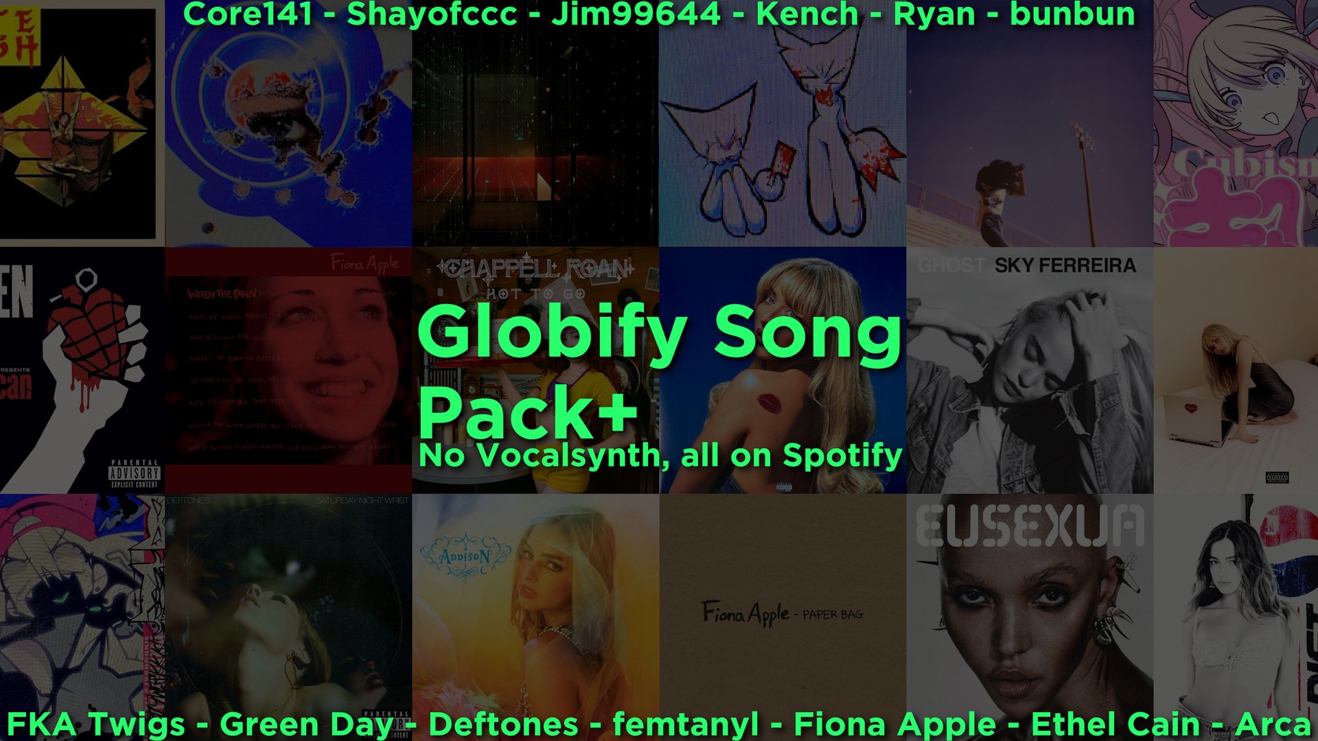 Preview of Globify+ Song Pack