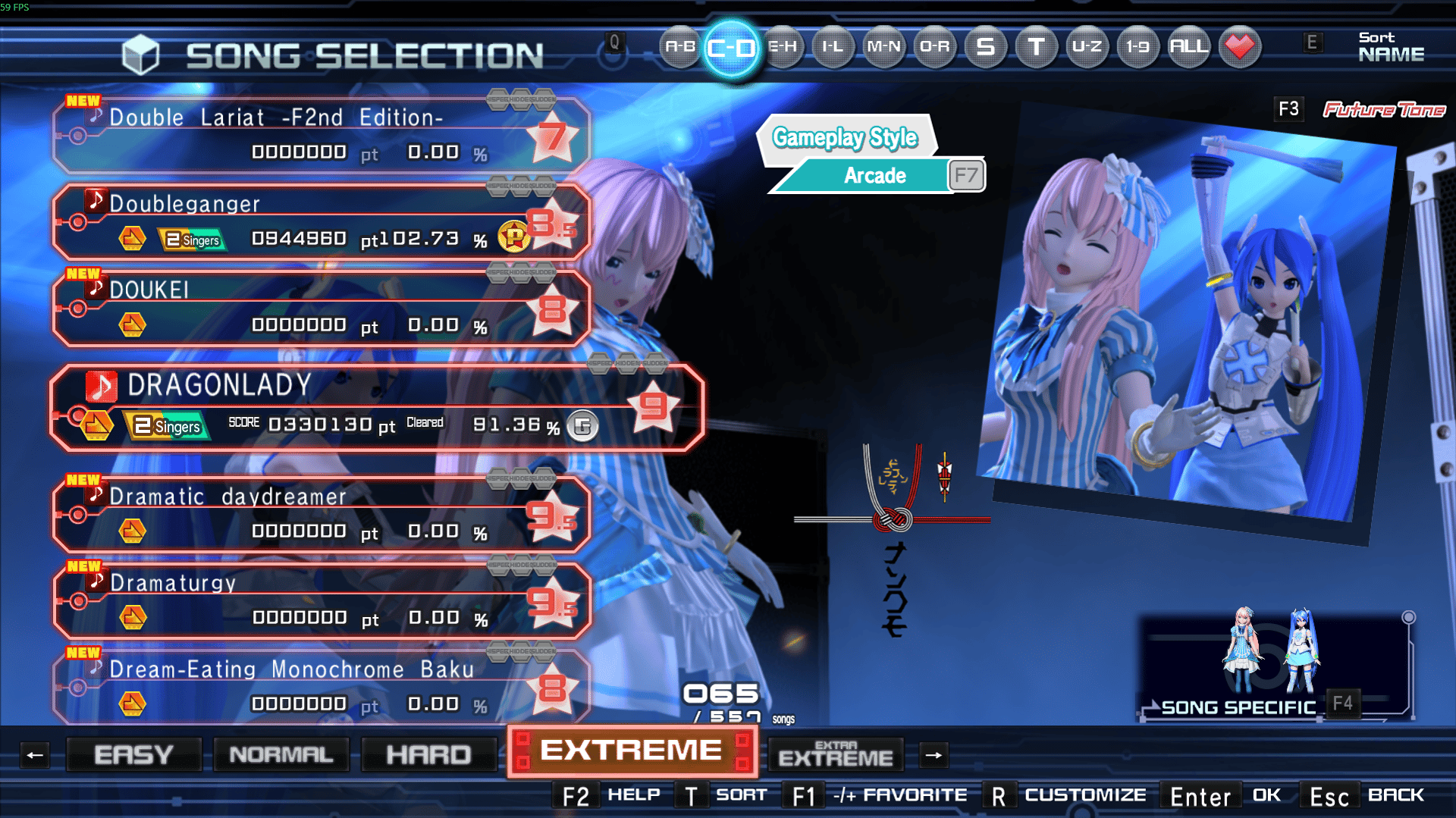 Preview of DRAGONLADY 3DPV port with custom chart