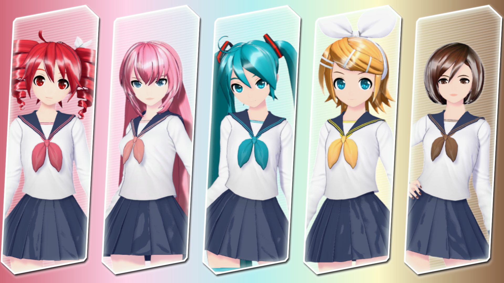 Preview of White School Uniform'S