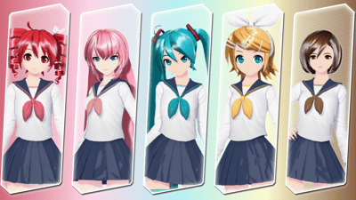 Preview of White School Uniform'S