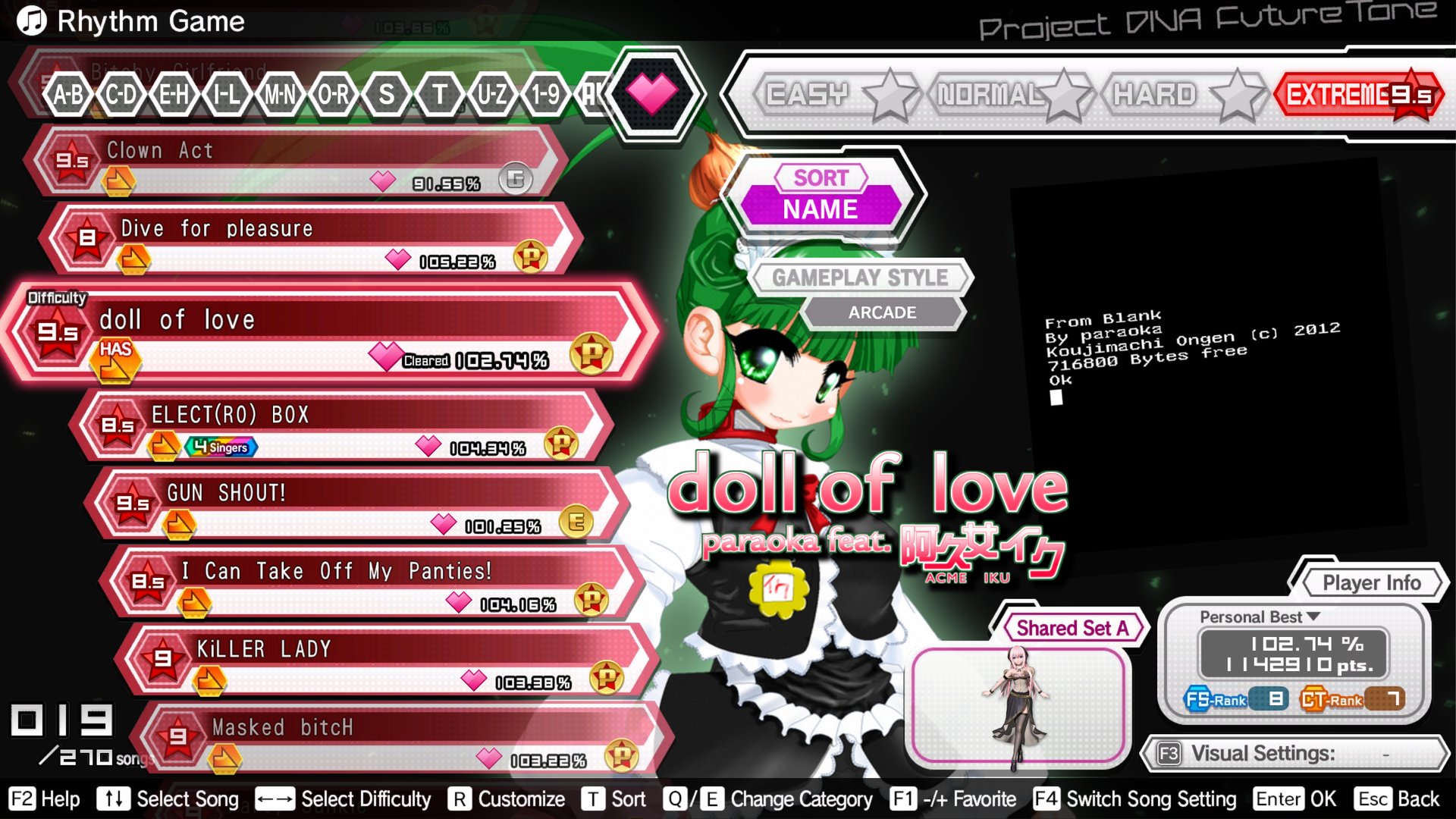 Preview of D-GEN Song Pack