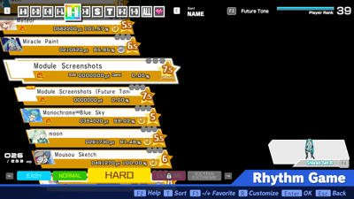 Preview of Module Screenshots PVs