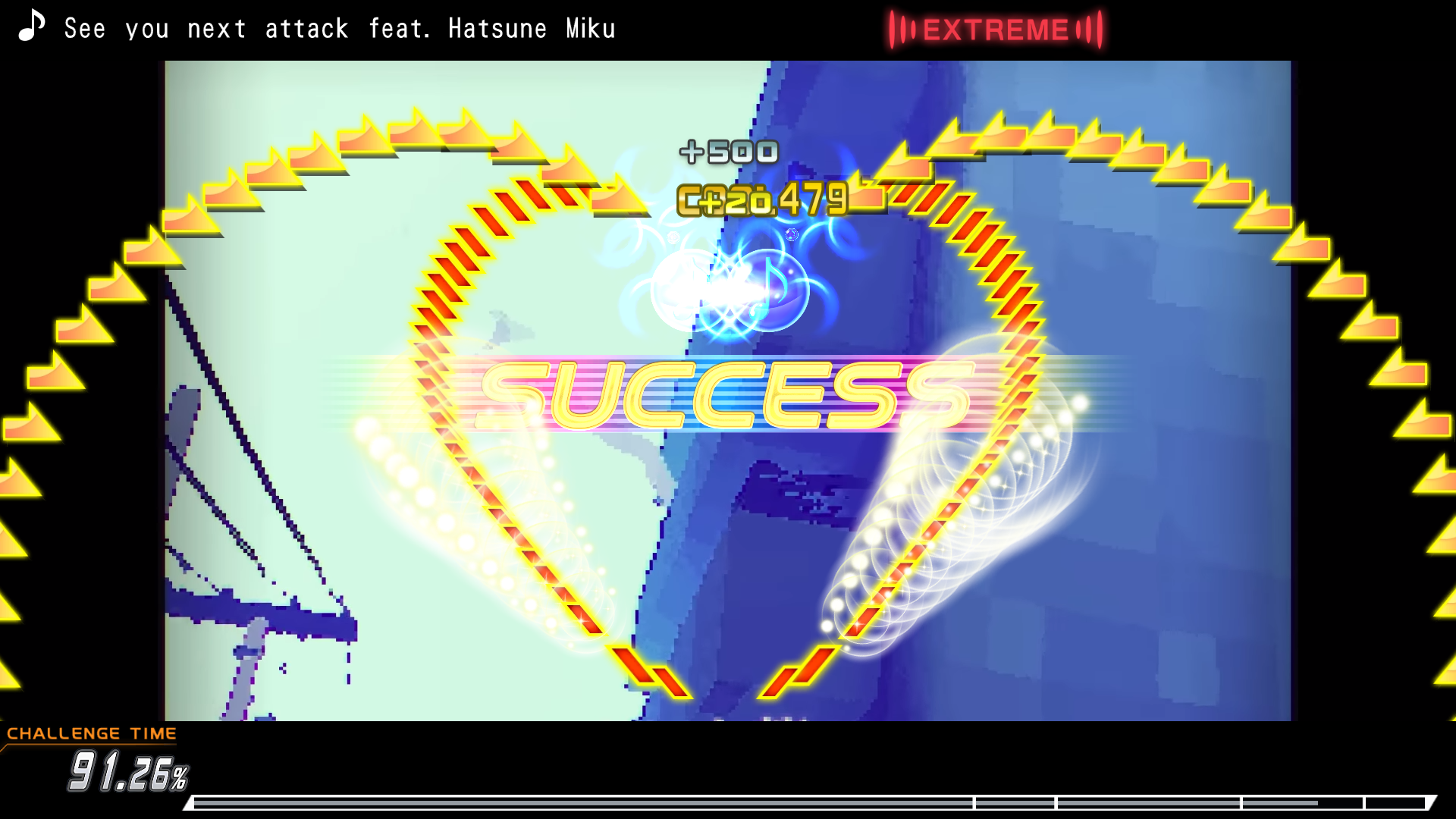 Preview of See you next attack feat.Hatsune Miku Custom Chart 
