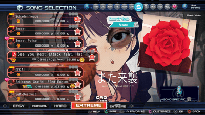 Preview of See you next attack feat.Hatsune Miku Custom Chart 