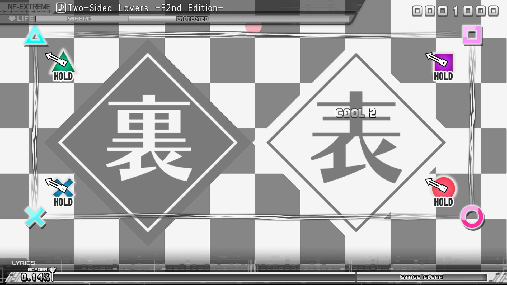 Preview of Black and White HUD